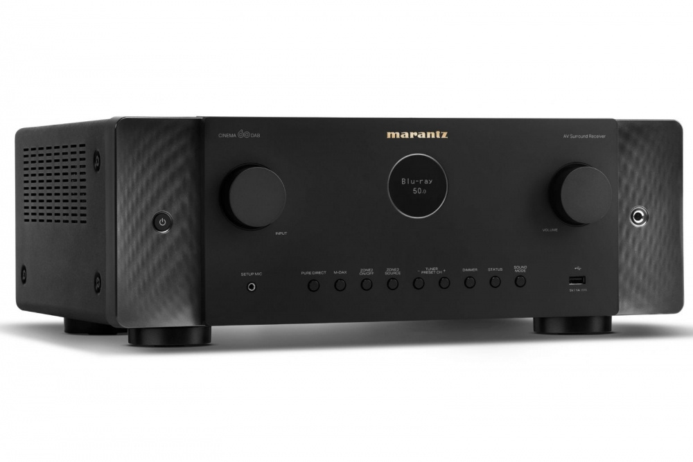 Marantz Cinema 60 i svart med Arcsound EDGE