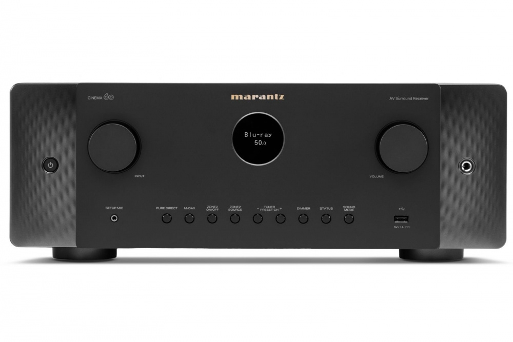 Marantz Cinema 60 i svart med Arcsound EDGE