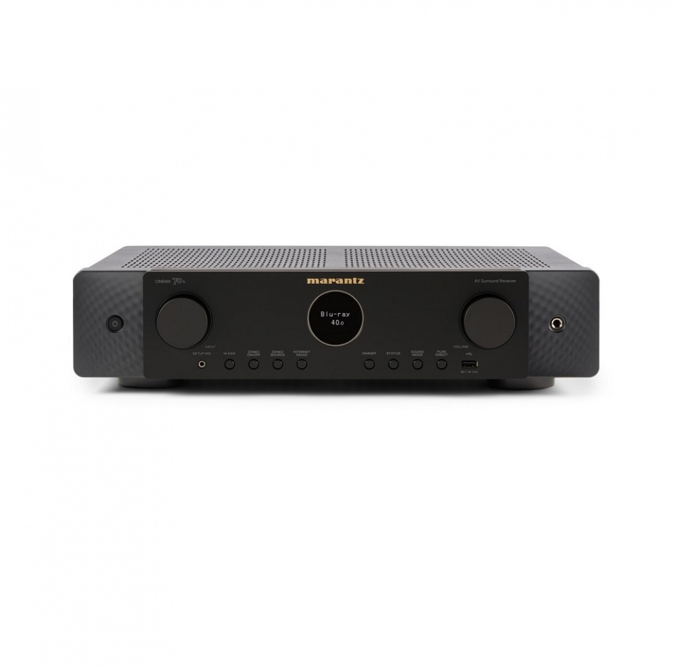 Marantz Cinema 70 i svart med Arcsound NOVA