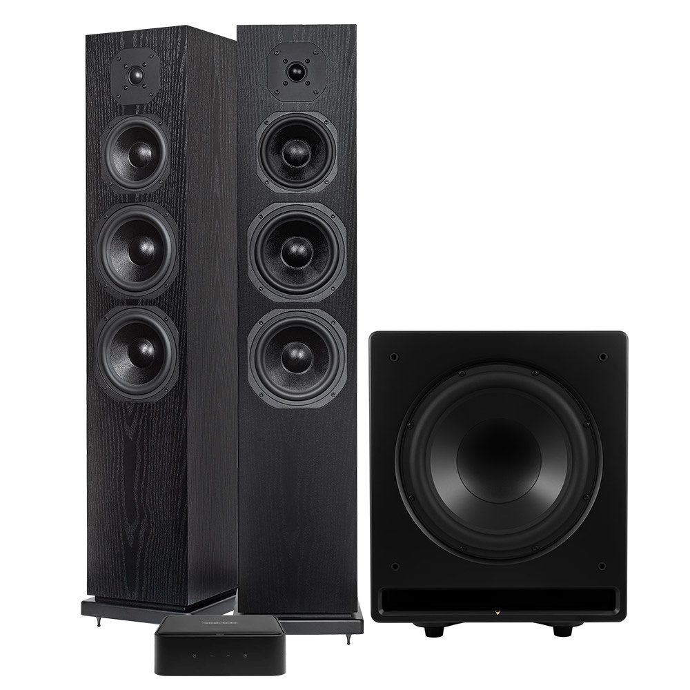 Citation Amp & Dynavoice CL-26 med CSB-V12 hemmabiopaket, 2.1