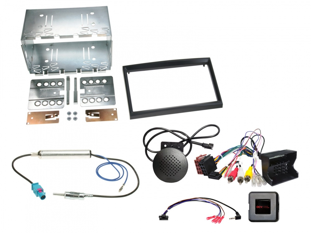 JVC KW-M695DBW bilstereopaket till Citroen/Fiat/Peugeot