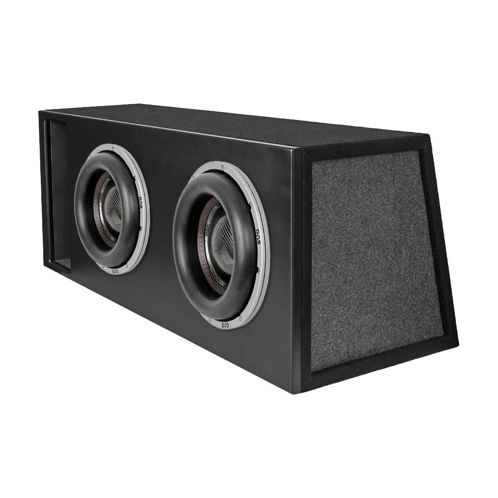 Portad 2x12 tums Comp-låda med 2st GAS CMP S3-12D1