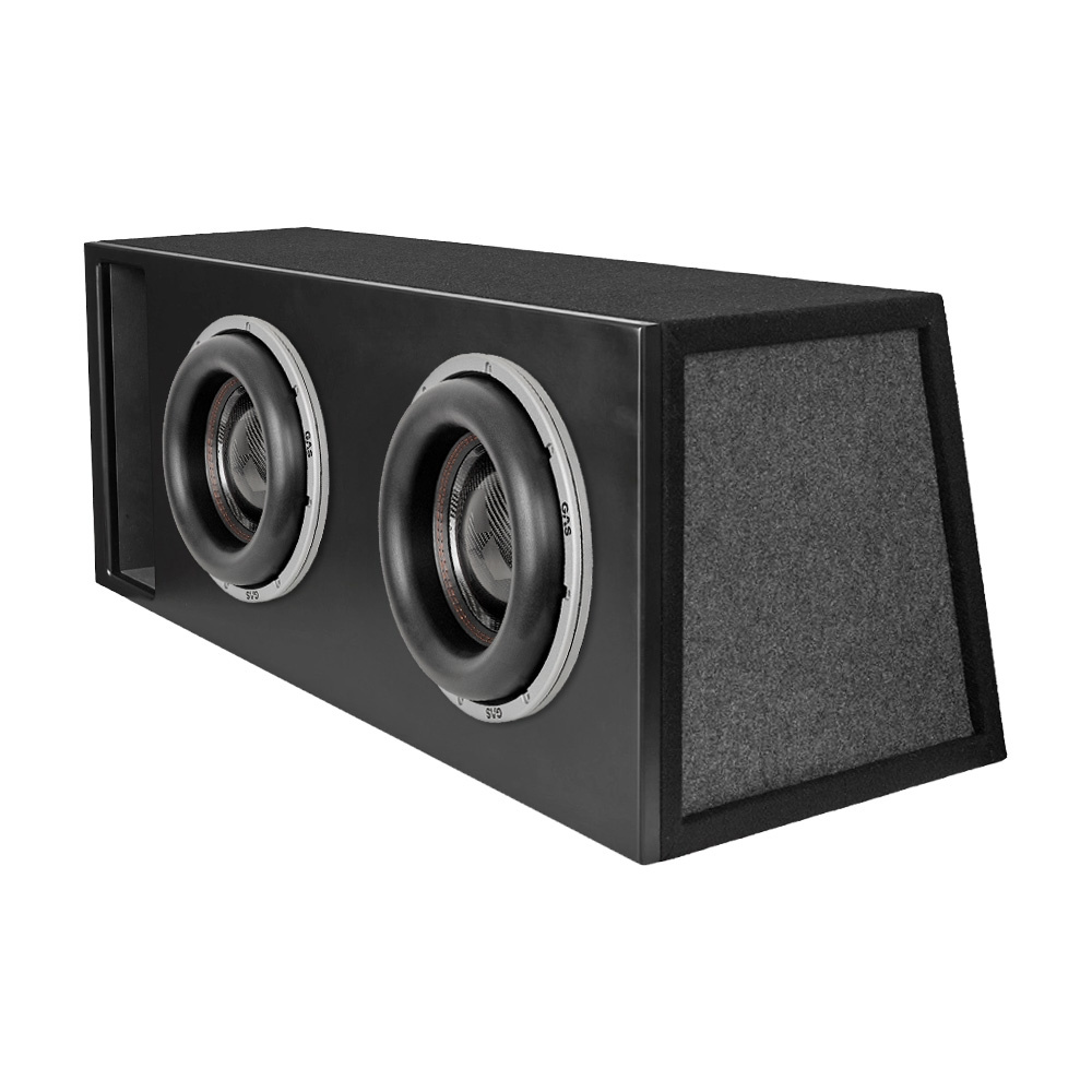 Portad 2x12 tums Comp-låda med 2st GAS CMP S3-12D.5