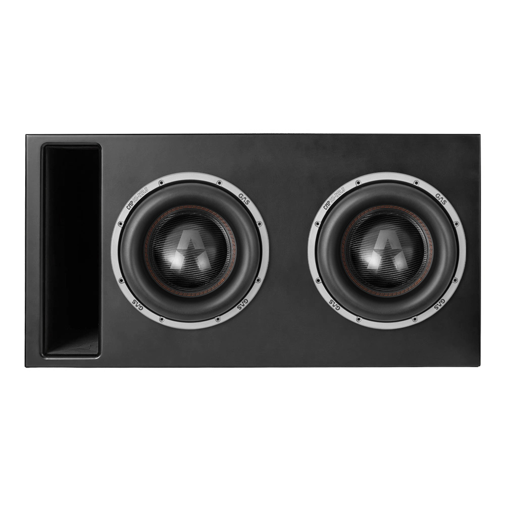 Portad 2x12 tums Comp-låda med 2st GAS CMP S3-12D.5