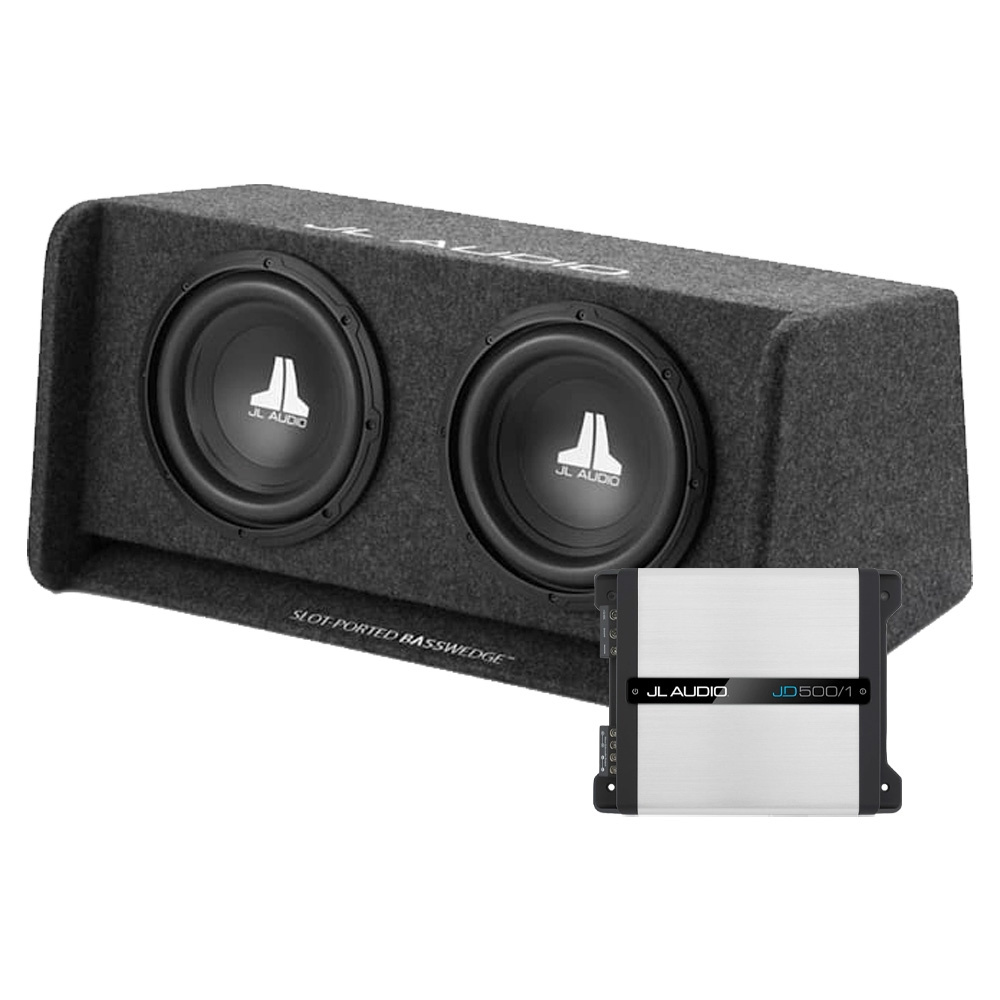 JL Audio CP210-W0v3 med JD500/1, baspaket