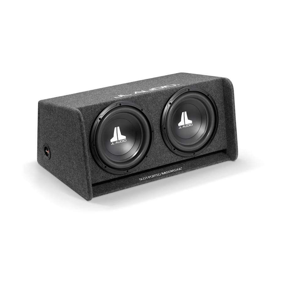 JL Audio CP212-W0v3 med RA1200W, KD-X382BT och DLS-högtalare, helhetspaket