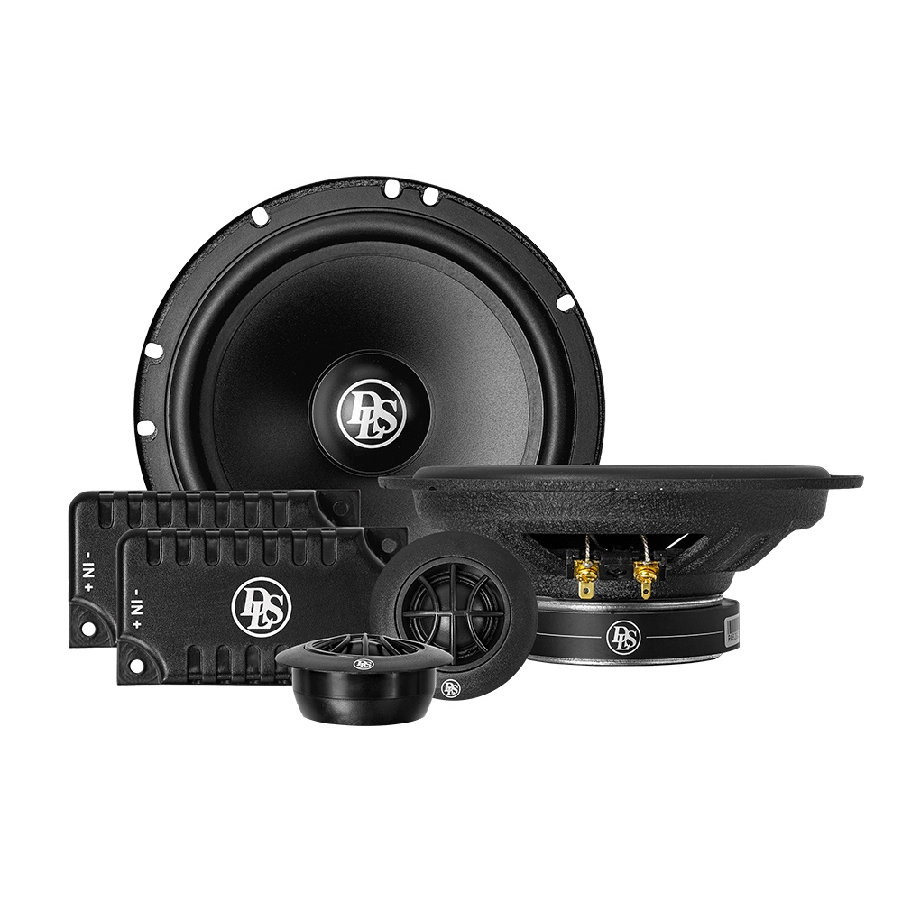 JL Audio CP212-W0v3 med RA1200W, KD-X382BT och DLS-högtalare, helhetspaket