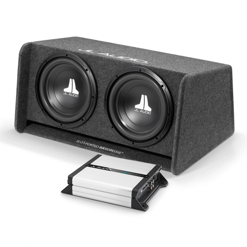 JL Audio CP212-W0v3 2x12 med JD500/1, baspaket