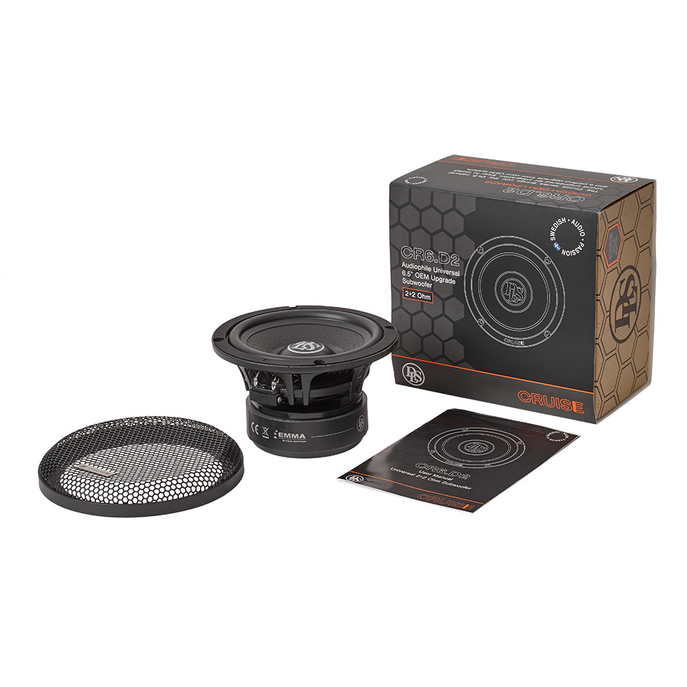 2-pack DLS Cruise CR6.D2, 6.5 tums bas