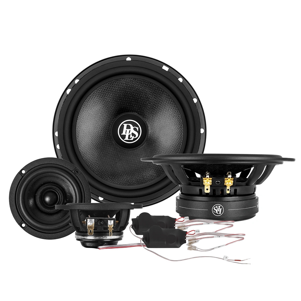 DLS Cruise och Reference, 6.5 tums 3-vägs kitsystem med koaxial
