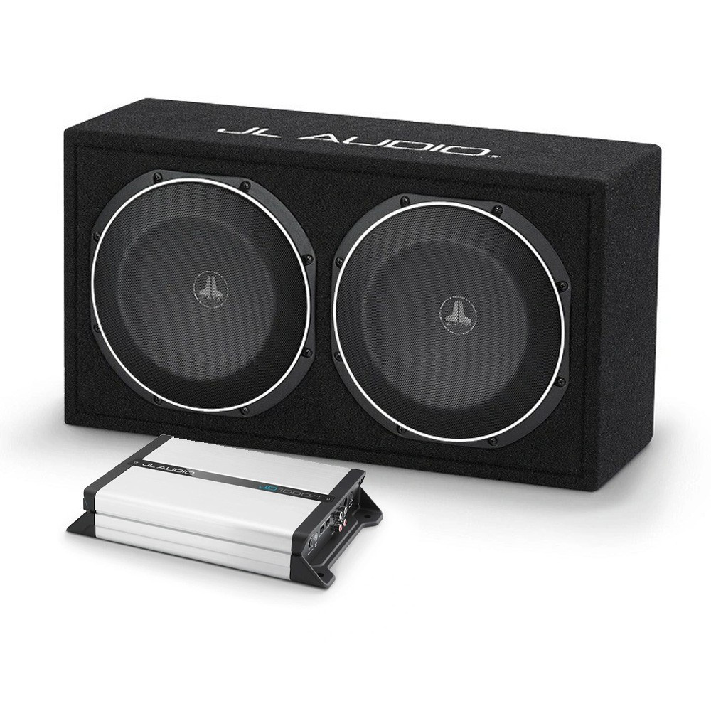 JL Audio CS210LG-TW1 med JL Audio JD1000/1, 2x10 tum baspaket