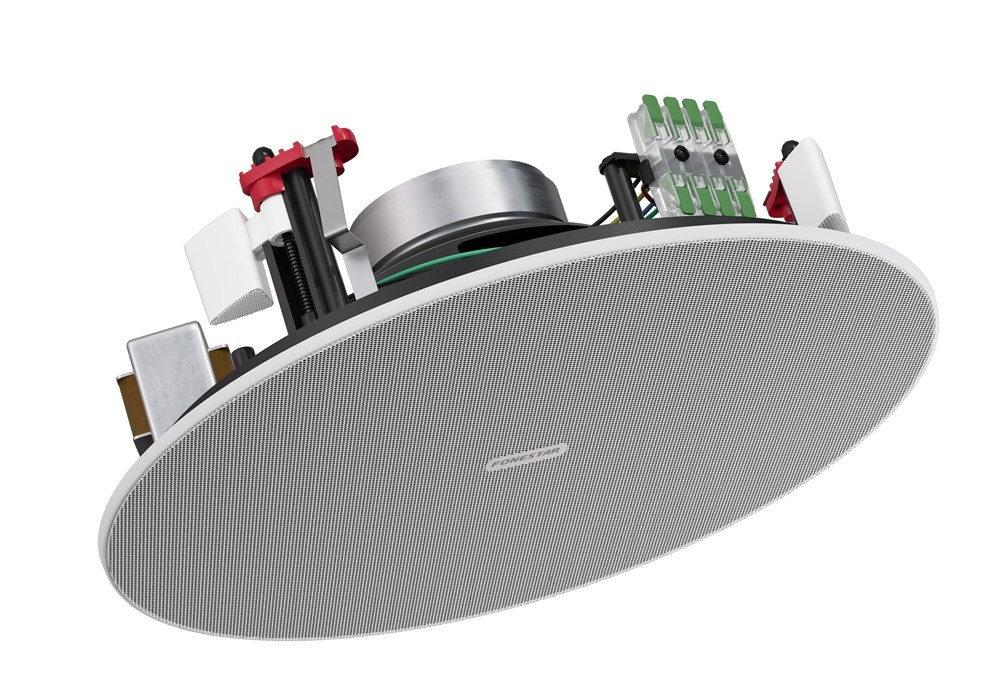 Dayton Audio DA40T med 4st Fonestar Sky-8T, kommersiellt 100V-paket