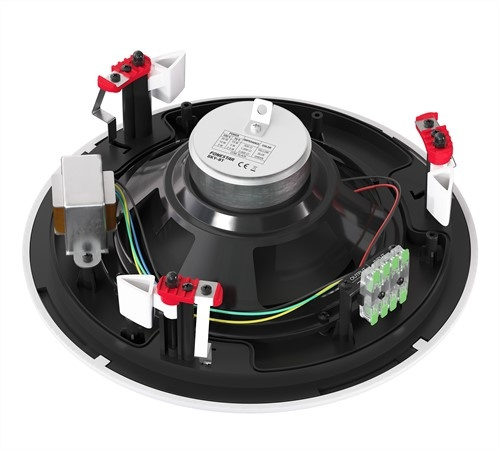 Dayton Audio DA40T med 4st Fonestar Sky-8T, kommersiellt 100V-paket