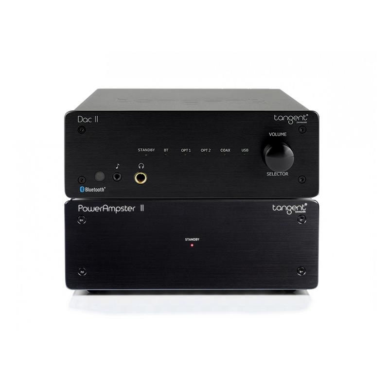 Tangent DAC II med PowerAmpster II, kompakt stereokombo