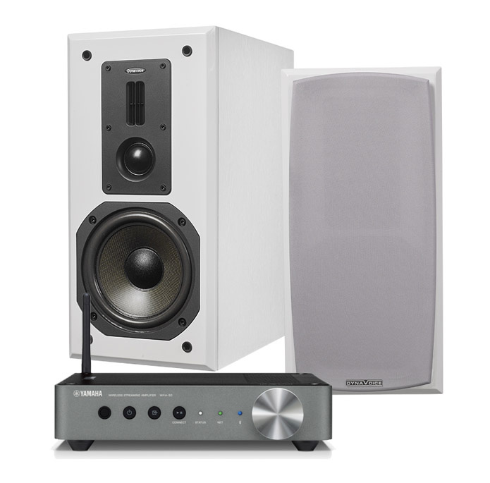 Yamaha WXA-50 & Dynavoice Definition DM-6 Stativhögtalare