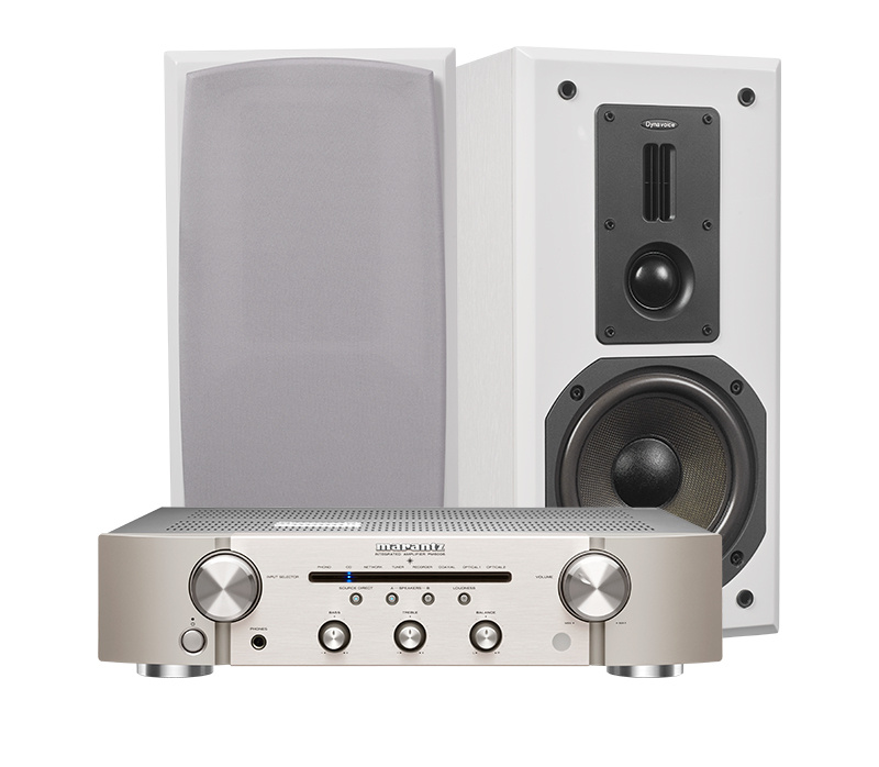 Dynavoice Definition DM-6 med Marantz PM6006