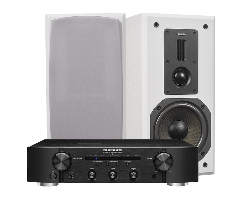 Dynavoice Definition DM-6 med Marantz PM6006