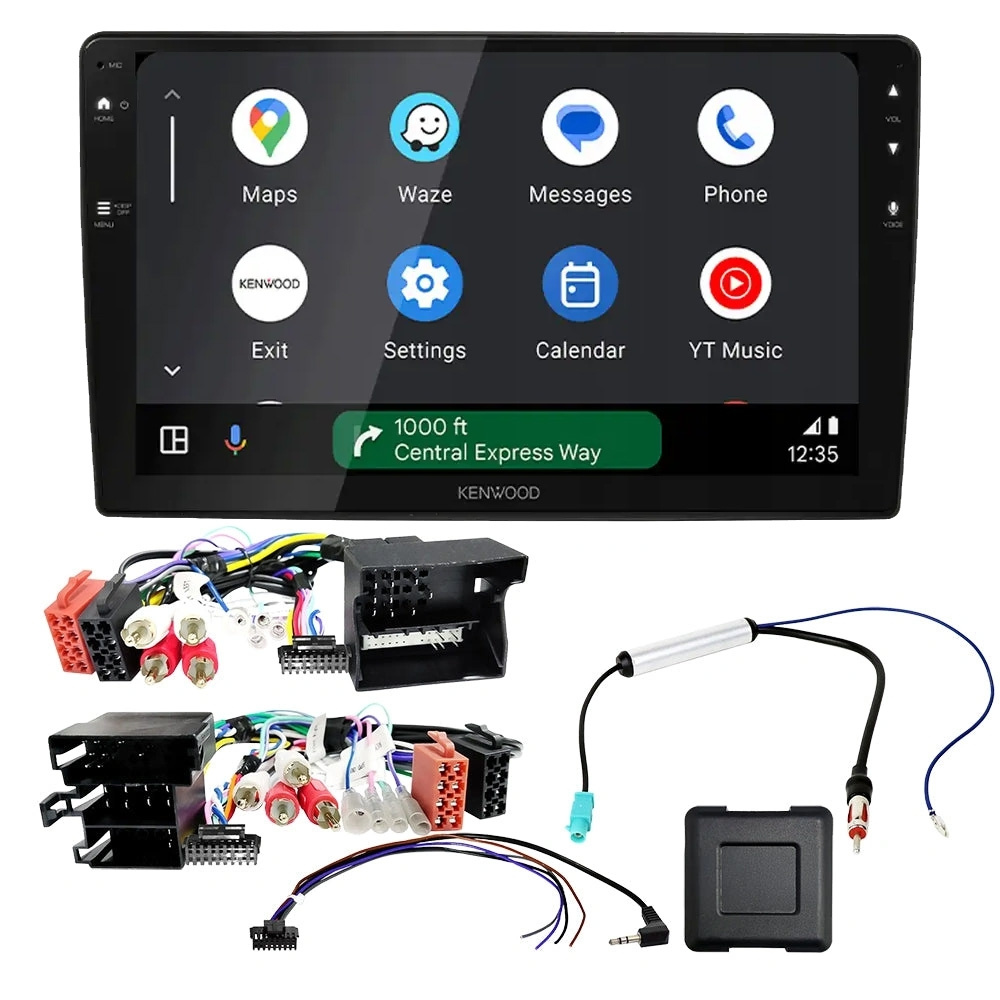 Kenwood DMX80AXS bilstereopaket till Audi A3 8P 2003-2013