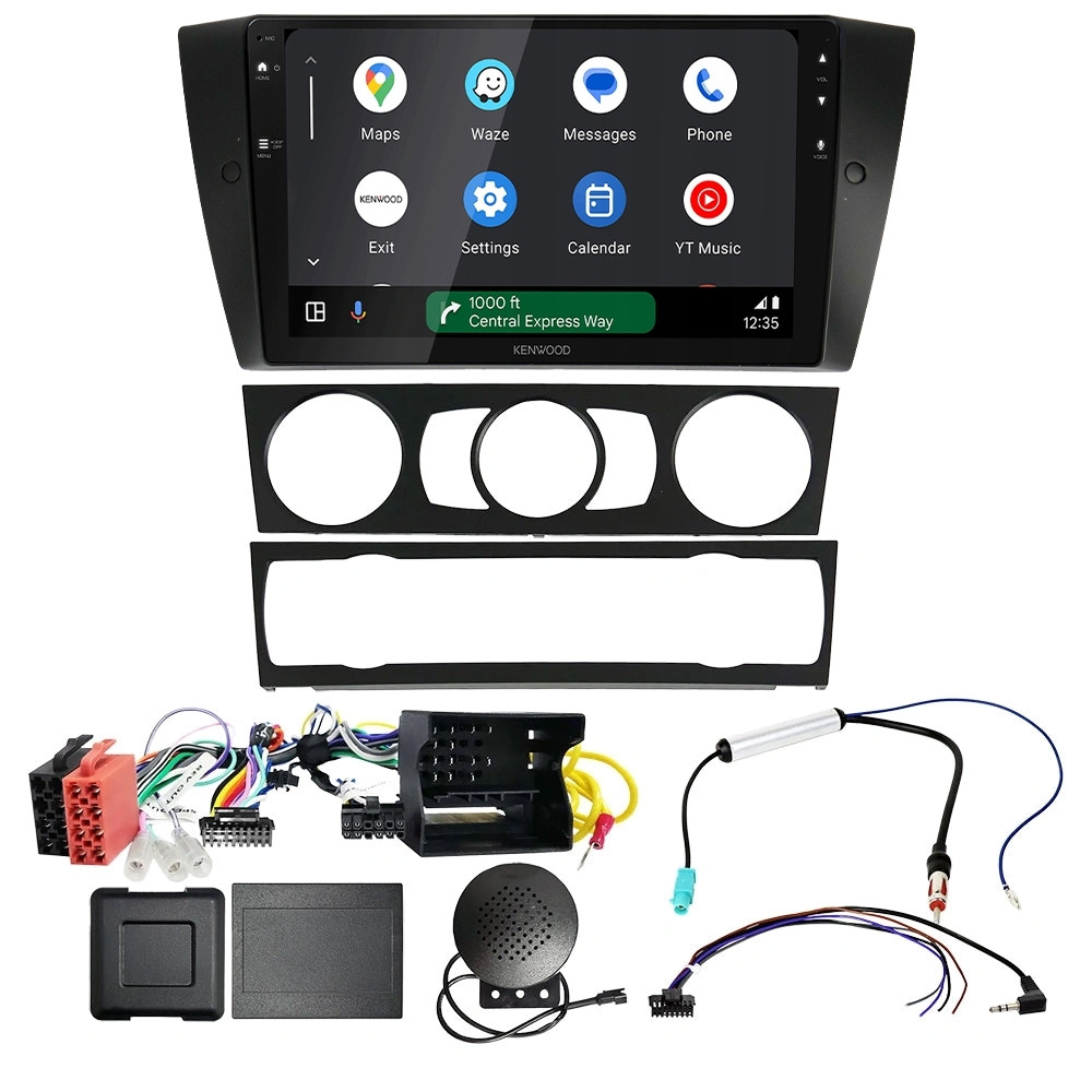 Kenwood DMX80AXS bilstereopaket till BMW 3-serie E90/E91/E92/E93 2005-2013