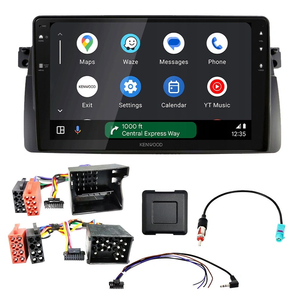 Kenwood DMX80AXS bilstereopaket till BMW 3-serie E46 1998-2007