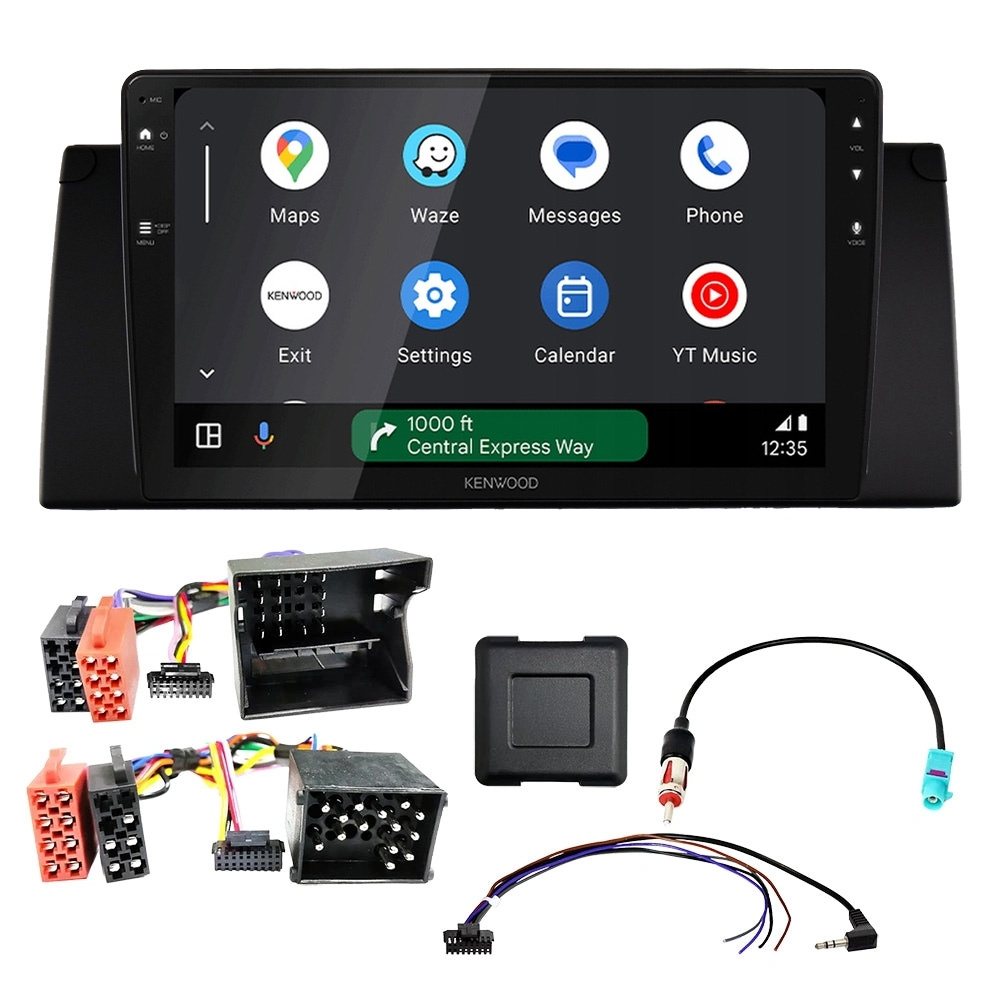 Kenwood DMX80AXS bilstereopaket till BMW X5 E53 2000-2007