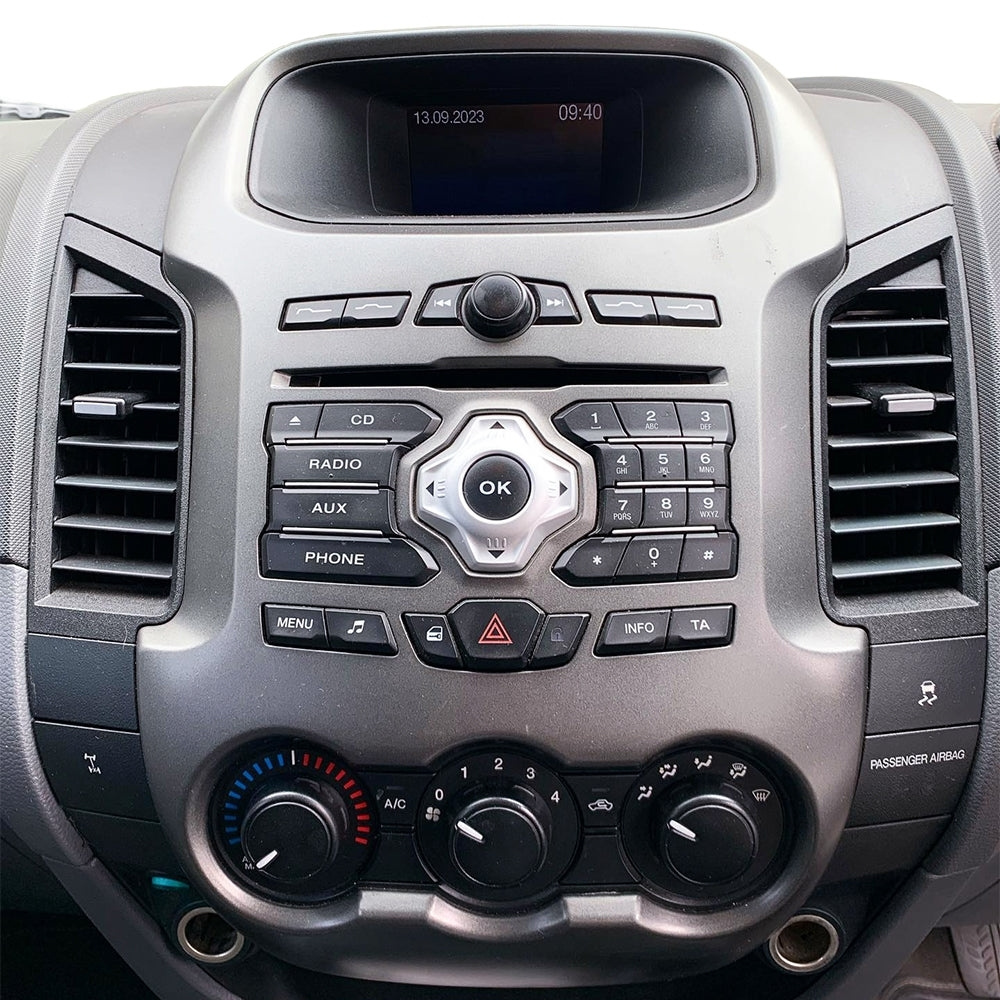 Kenwood DMX80AXS bilstereopaket till Ford Ranger 2012-2016, silver
