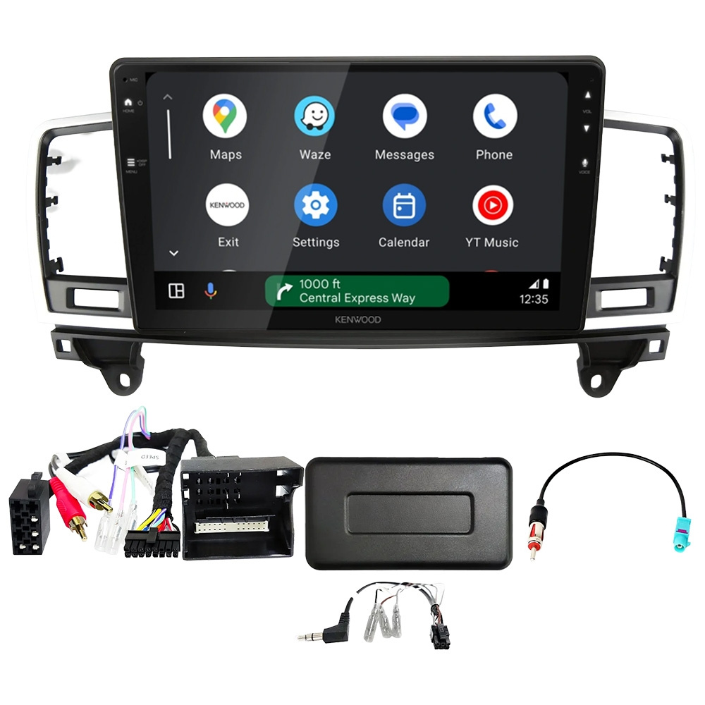 Kenwood DMX80AXS bilstereopaket till Mercedes M-Class W166 2012-2015