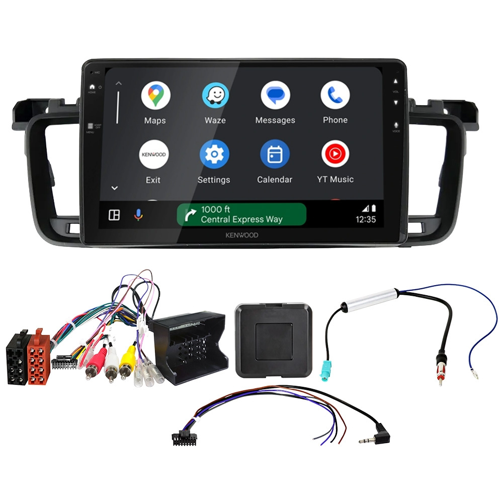 Kenwood DMX80AXS bilstereopaket till Peugeot 508 2010-2018