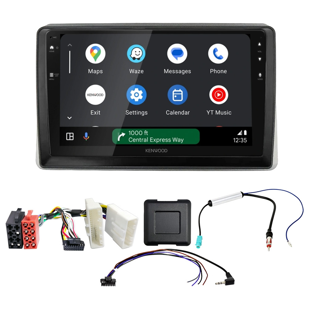 Kenwood DMX80AXS bilstereopaket till Renault Master, Opel Movano, Nissan NV400 och Interstar