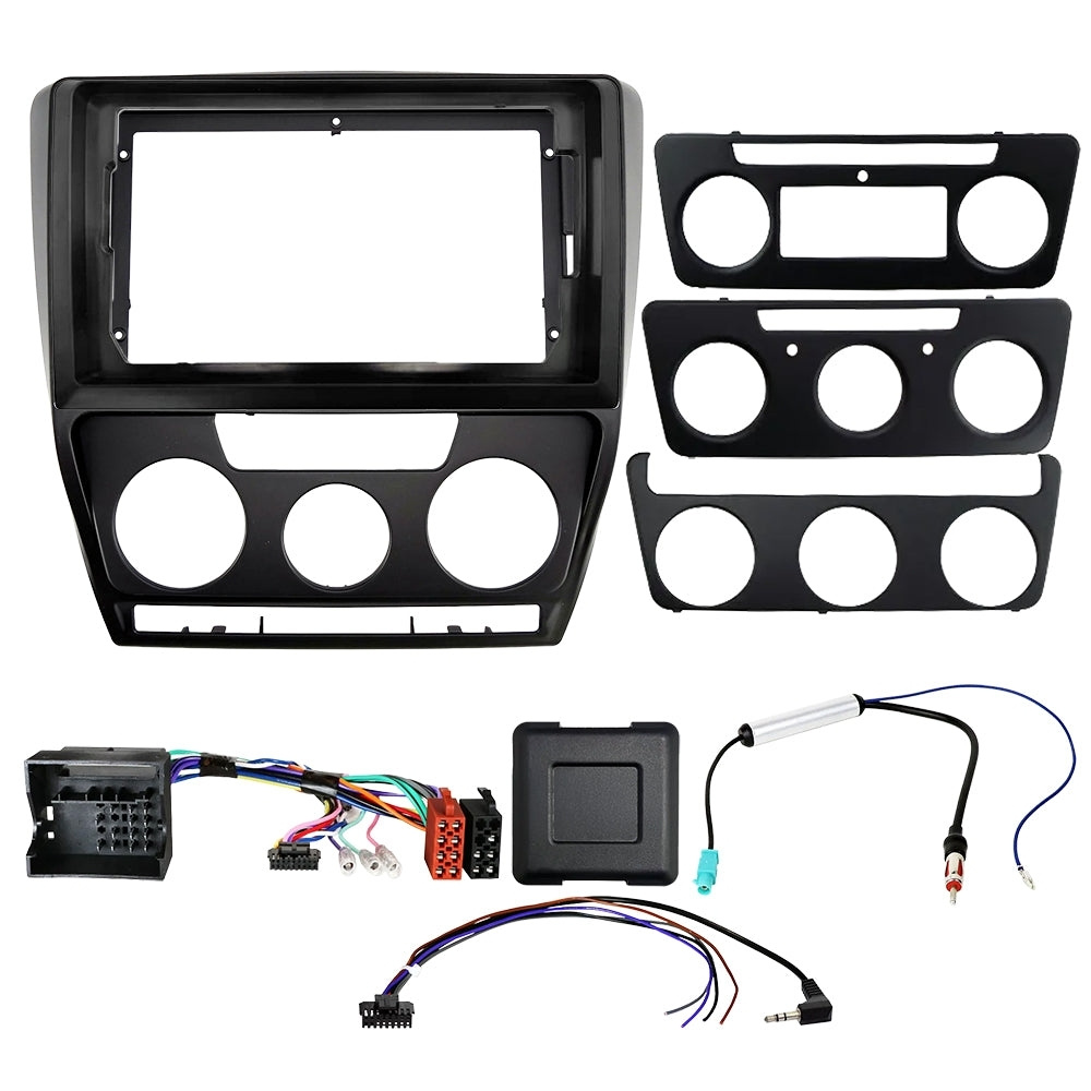 Kenwood DMX80AXS bilstereopaket till Skoda Octavia 1Z 2004-2013
