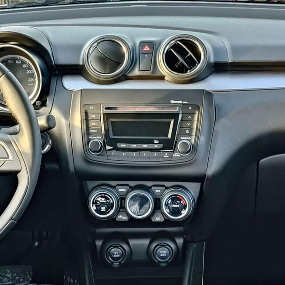 Kenwood DMX80AXS bilstereopaket till Suzuki Swift 2017-2024, matt svart