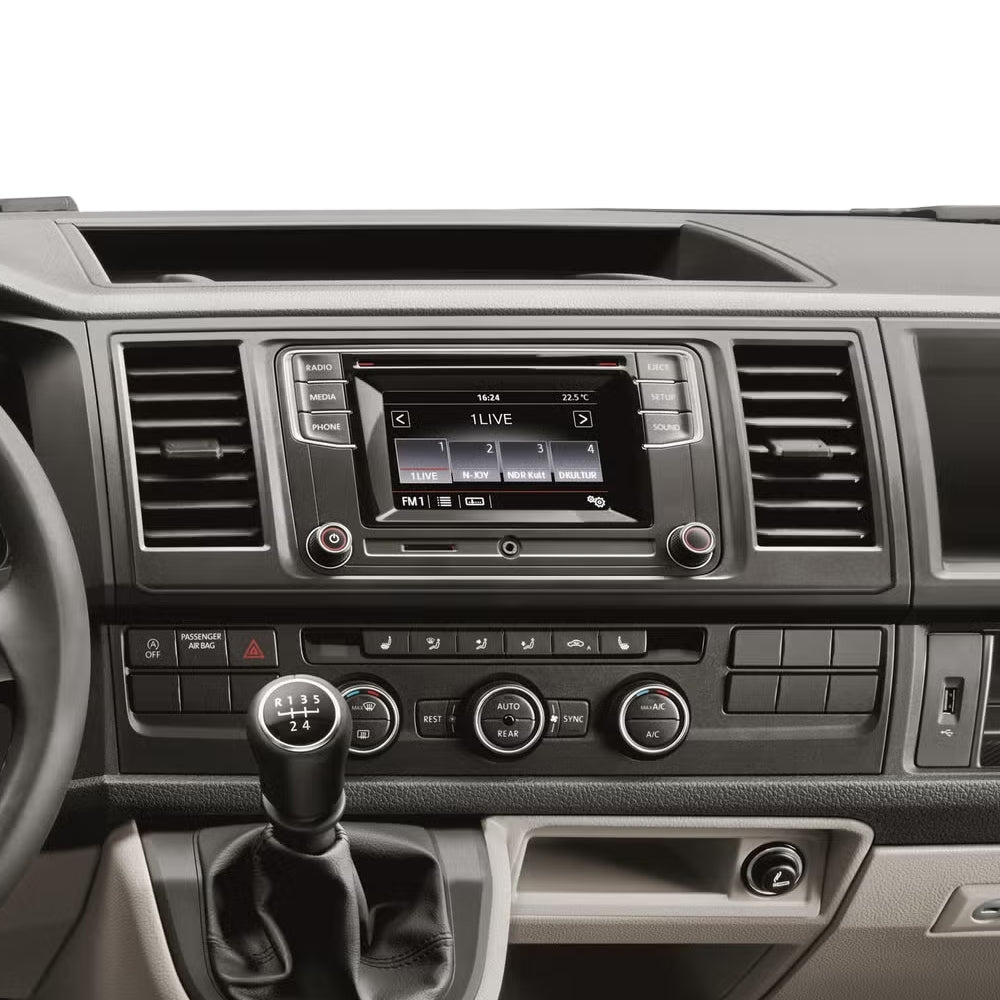 Kenwood DMX80AXS bilstereopaket till Volkswagen Transporter T6 2016-2019