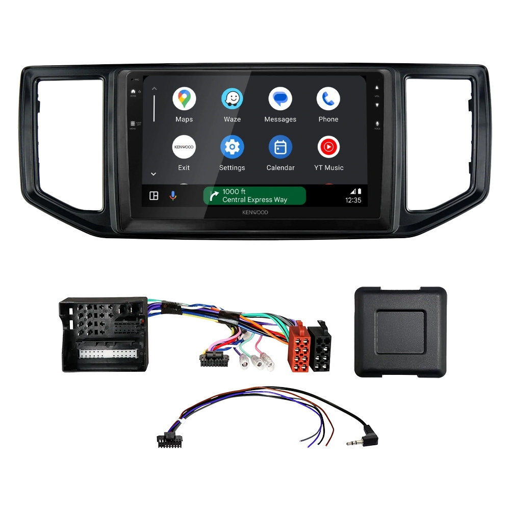Kenwood DMX80AXS bilstereopaket till Volkswagen Crafter 2017-2025