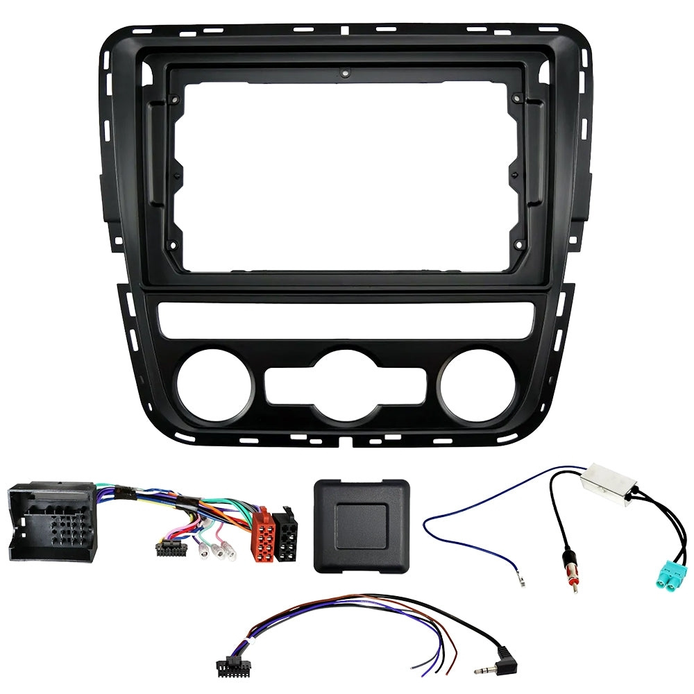 Kenwood DMX80AXS bilstereopaket till Volkswagen Passat B7 2011-2015, automatisk AC