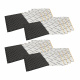 4-pack Auto-Connect dämpning av bil Fyrpack med ljuddämpande material för bilanvändning.