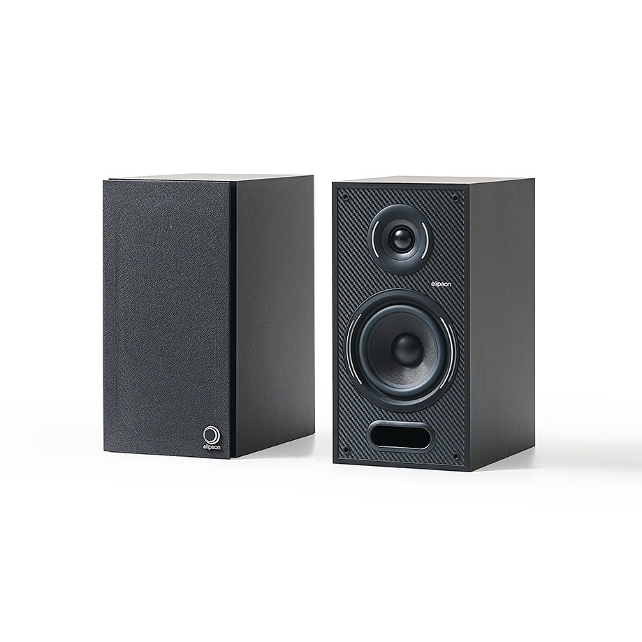 Dayton Audio DTA-PRO med Elipson Horus 6B i svart, 2.0 stereopaket