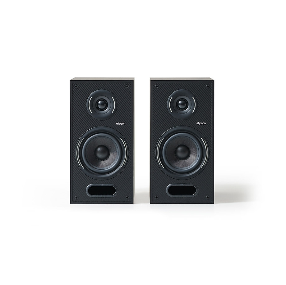 Dayton Audio DTA-PRO med Elipson Horus 6B i svart, 2.0 stereopaket