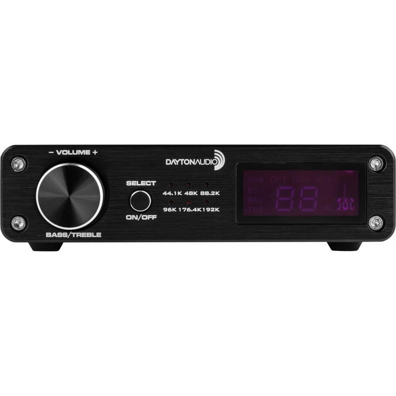 JBL Stage 240B i vitt med Dayton Audio DTA-PRO, 2.0 stereopaket