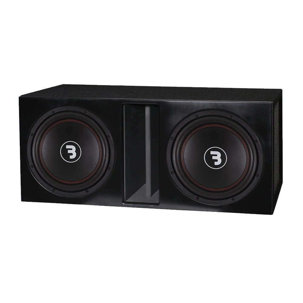Bass Habit E300D1 i portad låda med SP21001FR, 2x12 baspaket