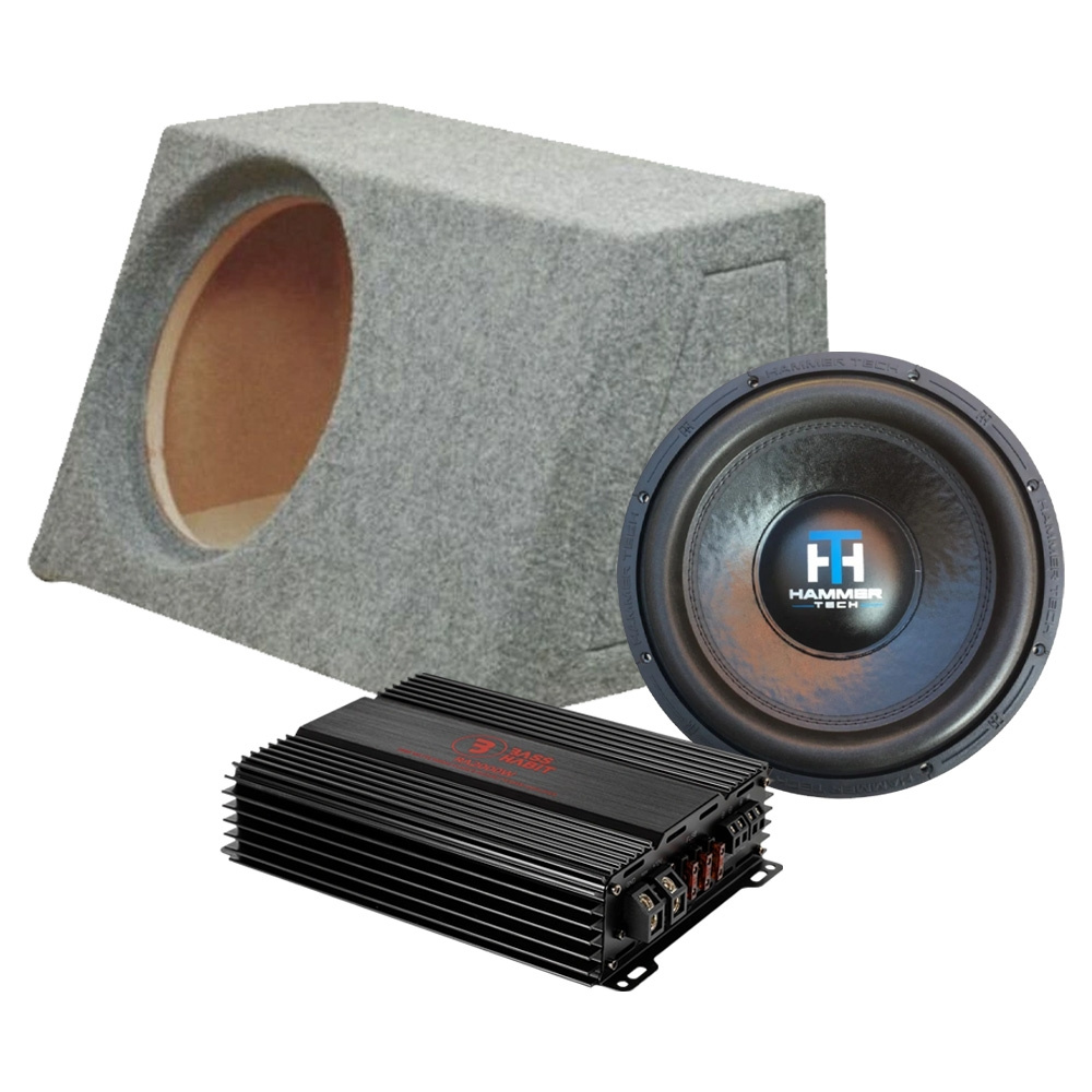 Baspaket med Hammer Tech LCW12V2 till BMW E90/E92