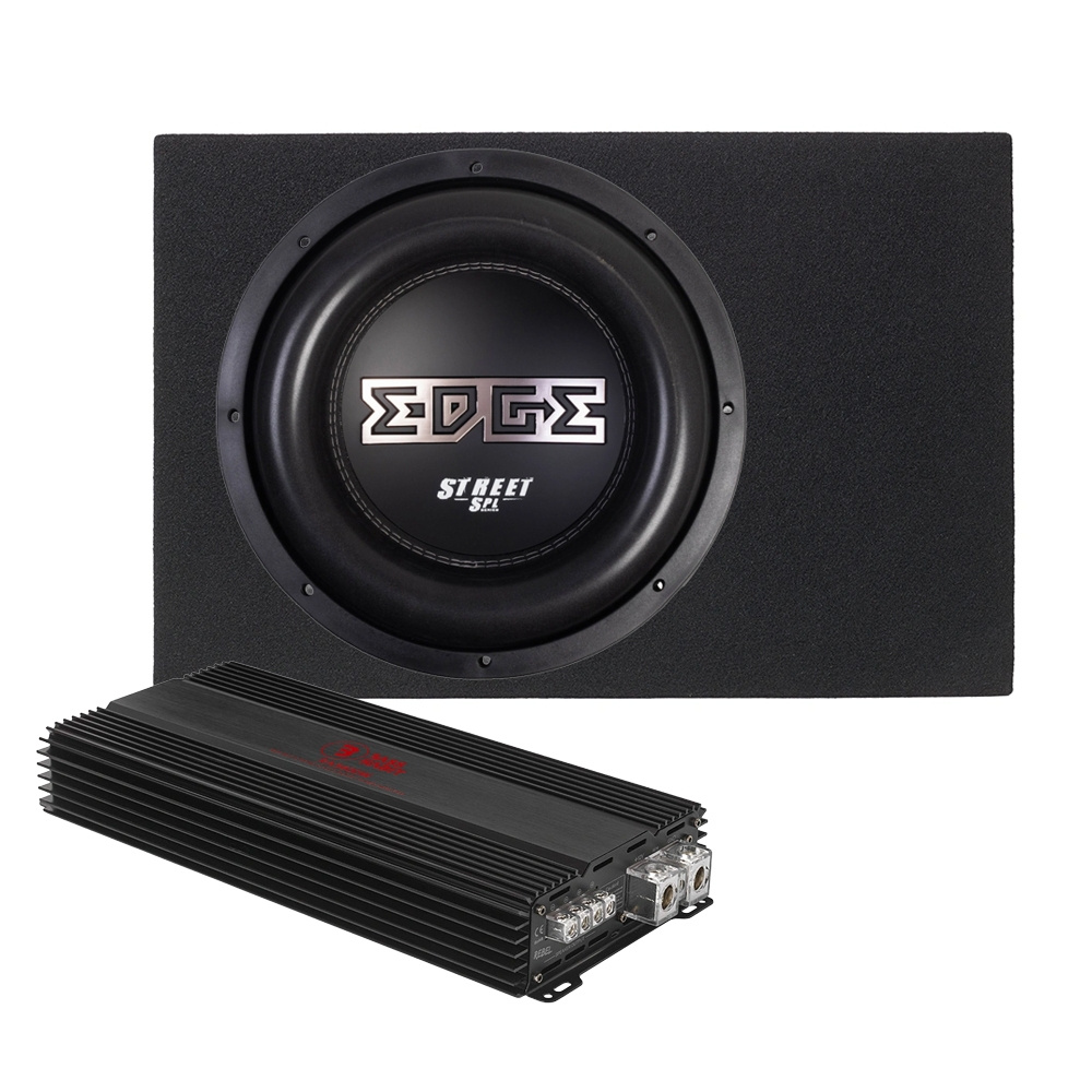 EDGE EDP122SPL-E3 i portad låda med RA3600W, 1x12 baspaket