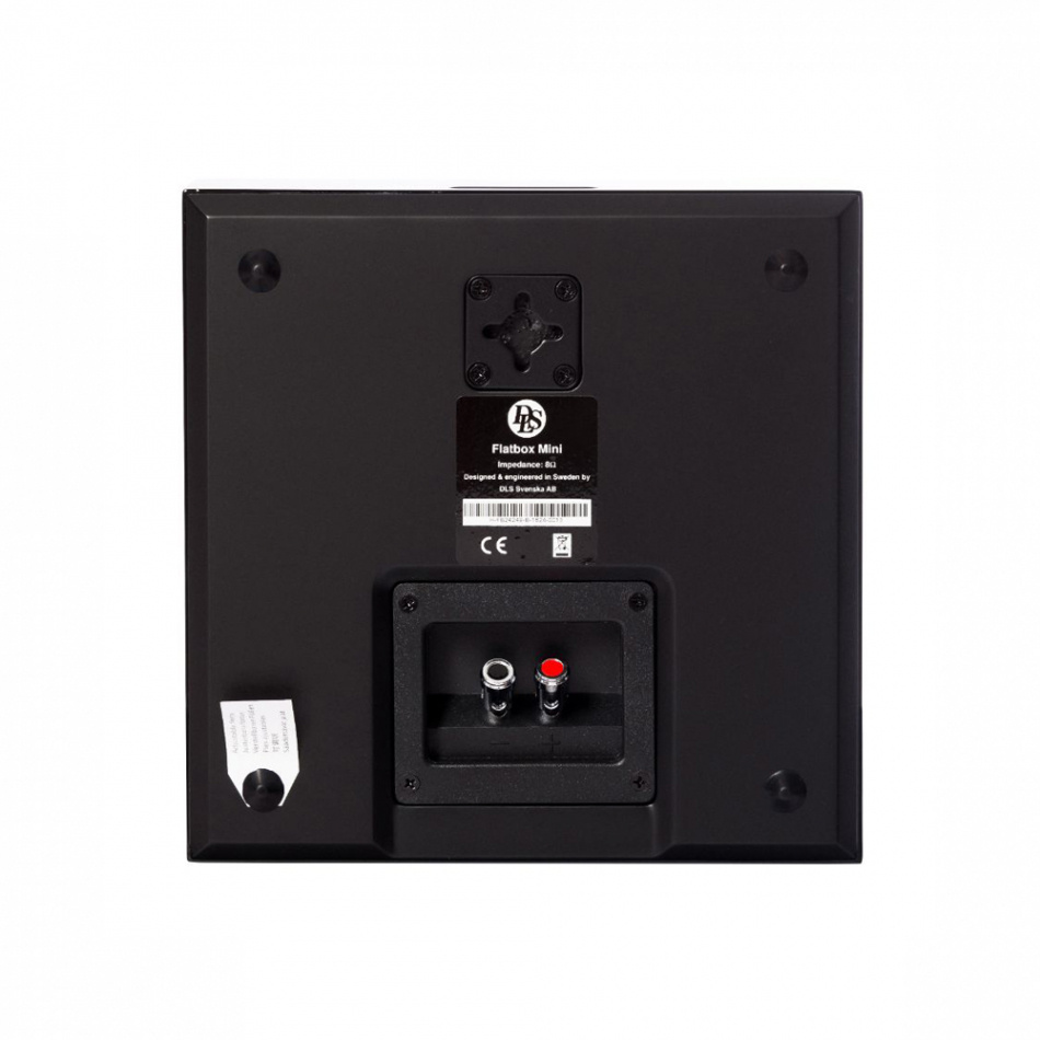 Yamaha RX-V4A & DLS Flatbox Mini On-Wall 5.0 hemmabiopaket, vit