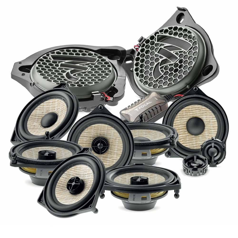 Focal Inside högtalarpaket till Mercedes 2014-2022, fram och bak med center och surround