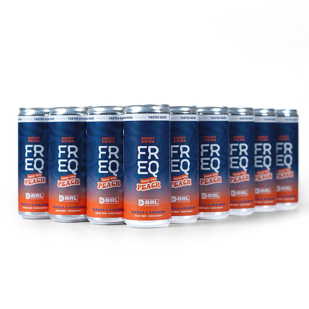 Helt flak BRL FREQ High-End Peach, 24-pack