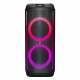2-pack Arcsound HAZE XXL, tung partyhögtalare med trådlös mikrofon och Bluetooth Tung parthögtalare med trådlös mikrofon, Bluetooth och färgglad belysning.