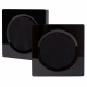 2-pack DLS Flatbox D-One vägghögtalare i svart
