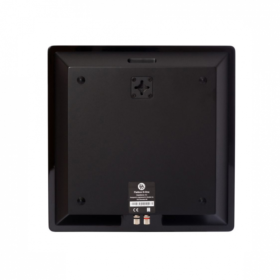 DLS Flatbox D-One & Flatsub 8.2 2.1 högtalarpaket, pianosvart