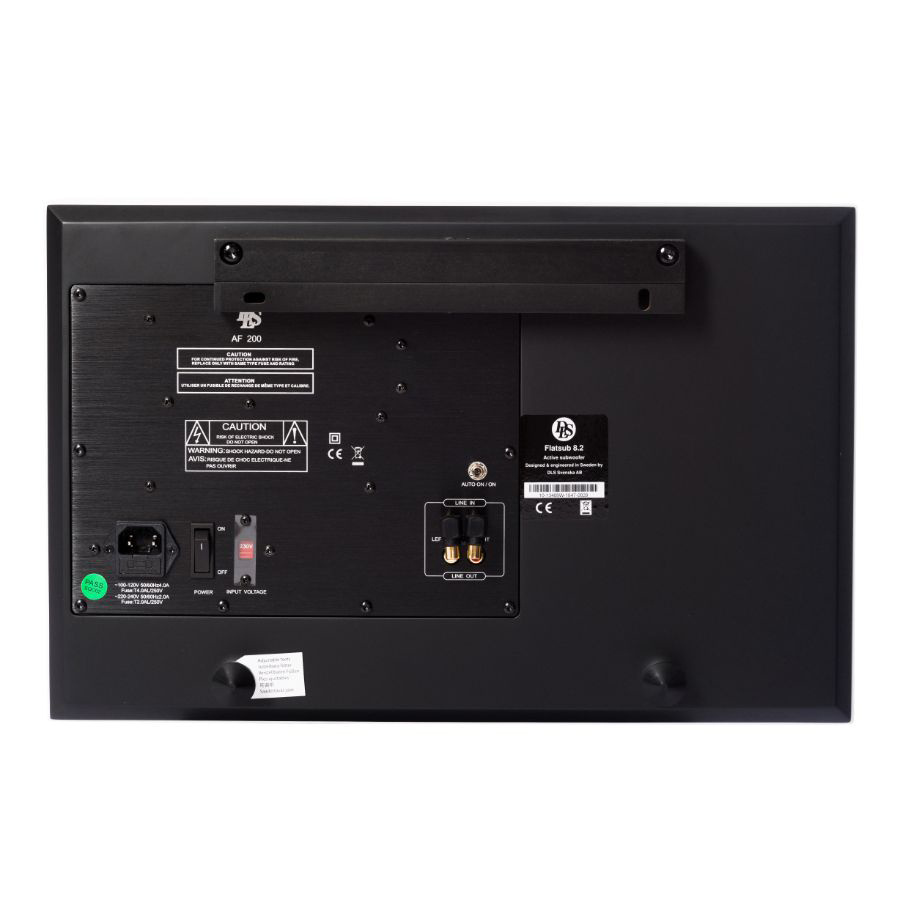 DLS Flatbox D-One & Flatsub 8.2 2.1 högtalarpaket, pianosvart