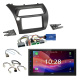 JVC KW-M695DBW bilstereopaket till Honda Civic 2006-2011 JVC KW-M695DBW bilstereopaket till Honda Civic 2006-2011