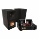 Dayton Audio HTA200BT med Klipsch RP-500M II, stereopaket Dayton Audio HTA200BT med Klipsch RP-500M II, stereopaket